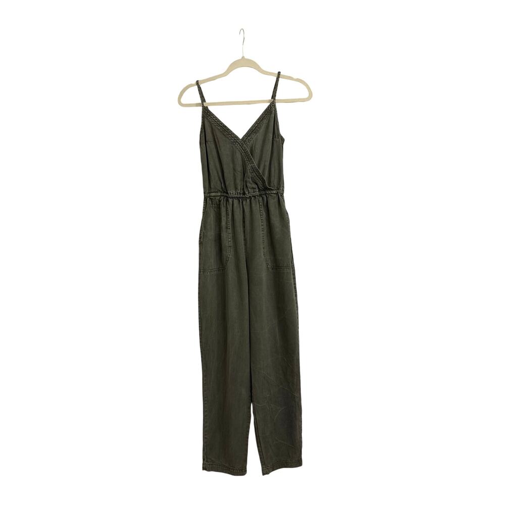 Abercrombie & Fitch One Piece Jumpsuit Army Green Romper Size Women's XS